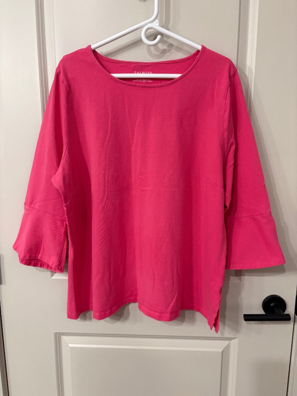 Talbot’s Crew Neck Top - 3/4 Bell Sleeves - Size 3X - EXCELLENT CONDITION!